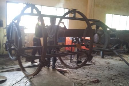 Reliance 4-G tower fabrication works