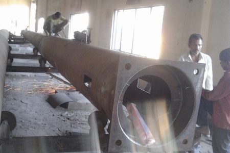 Reliance 4-G tower fabrication works