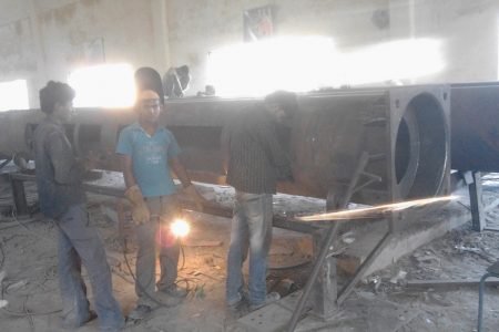 Reliance 4-G tower fabrication works